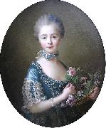 Francois-Hubert Drouais Lady Amelia Darcy, 9th Baroness Conyers china oil painting artist